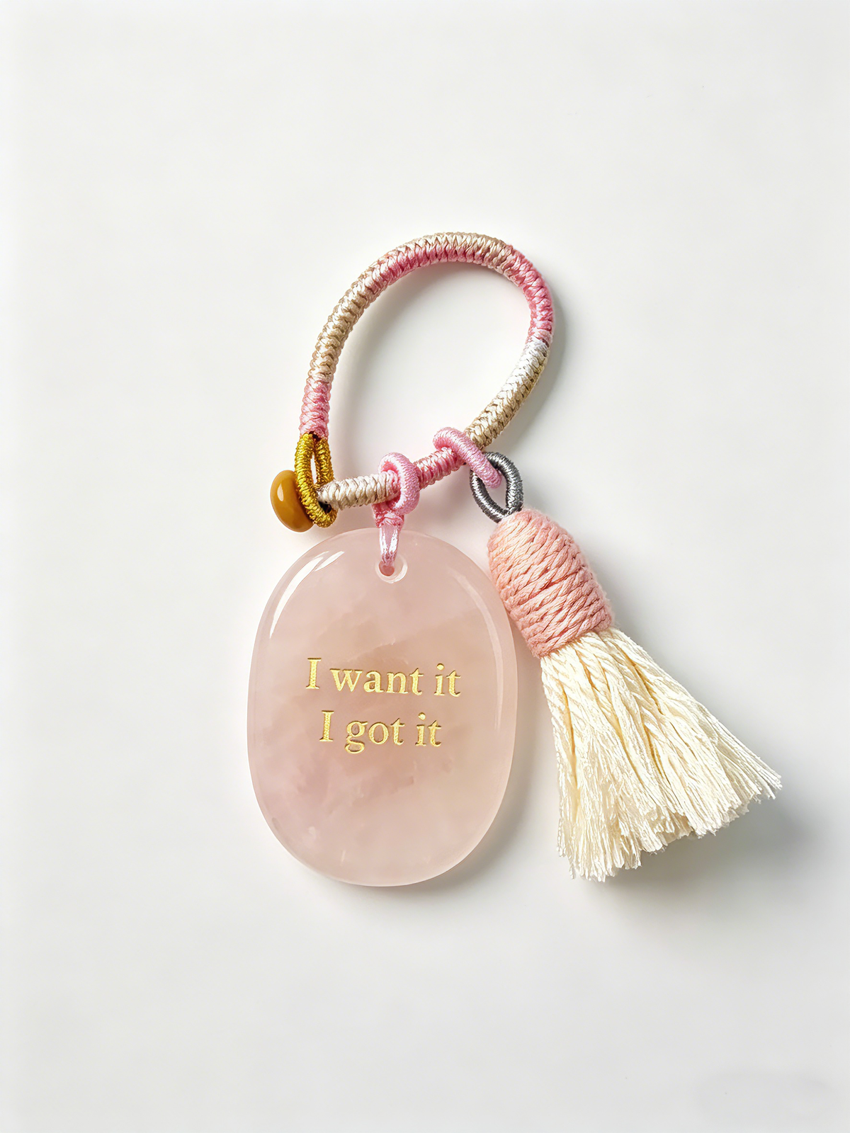 "I Want It, I Got It" Ambition Stone Charm