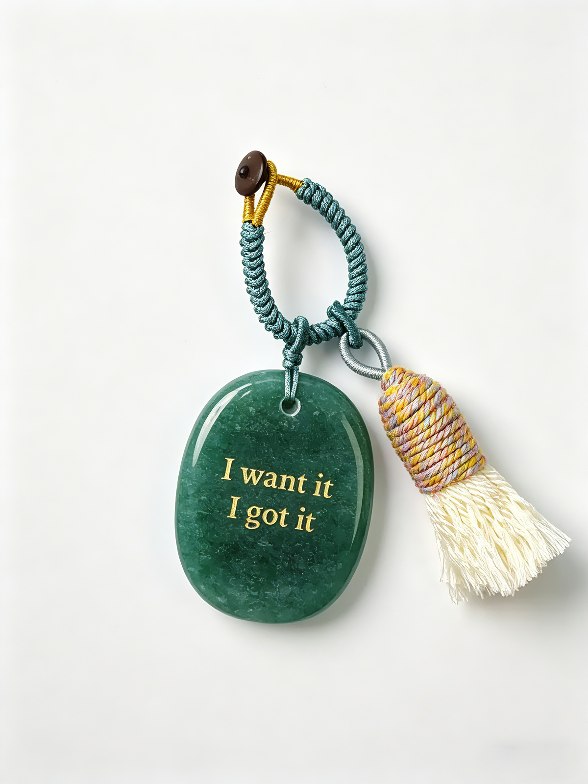 "I Want It, I Got It" Ambition Stone Charm