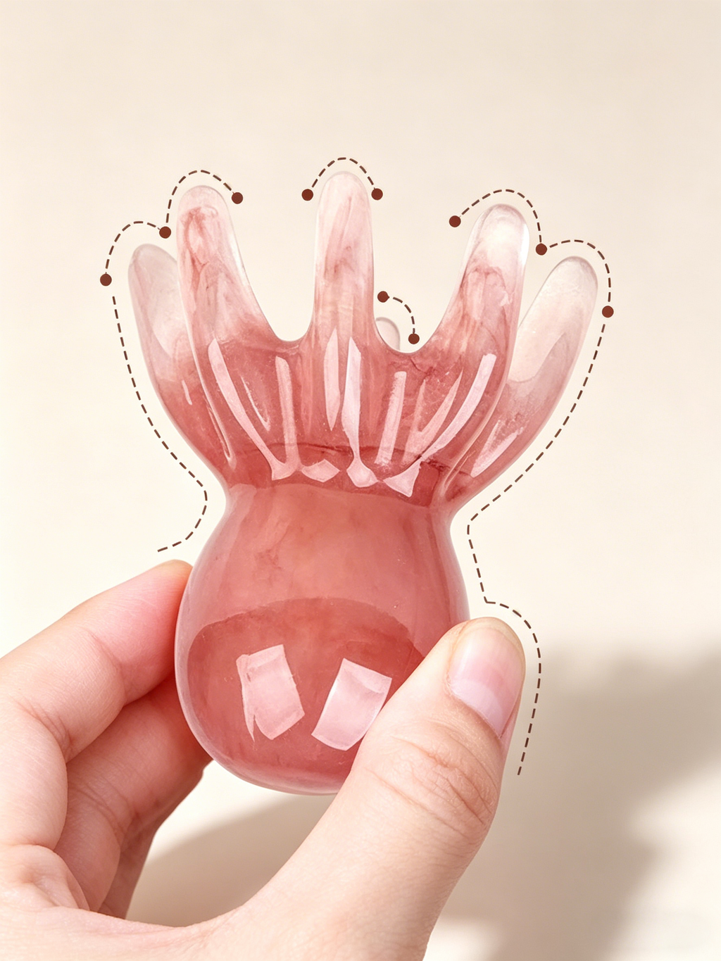 "Octopus" Scalp & Body Meridian Massager