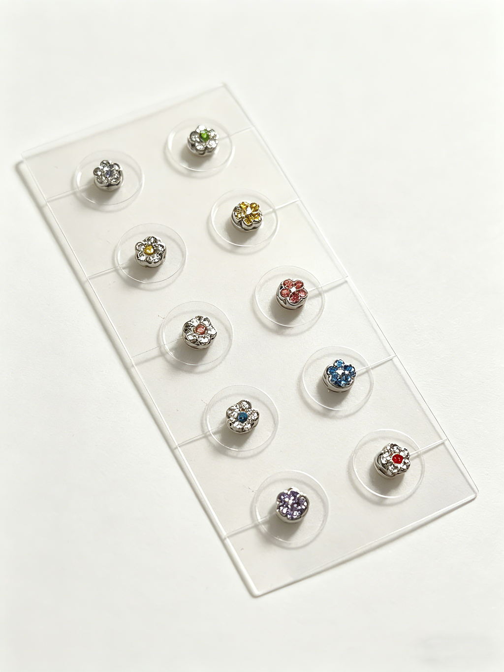 Prism Flower Ear Patches