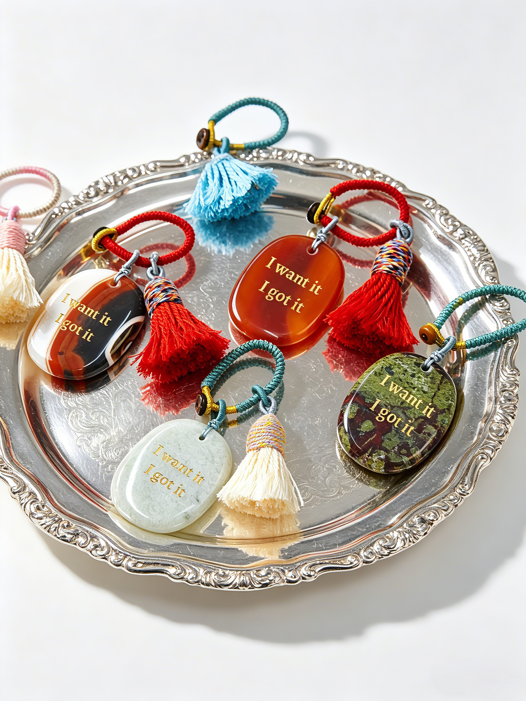 "I Want It, I Got It" Ambition Stone Charm