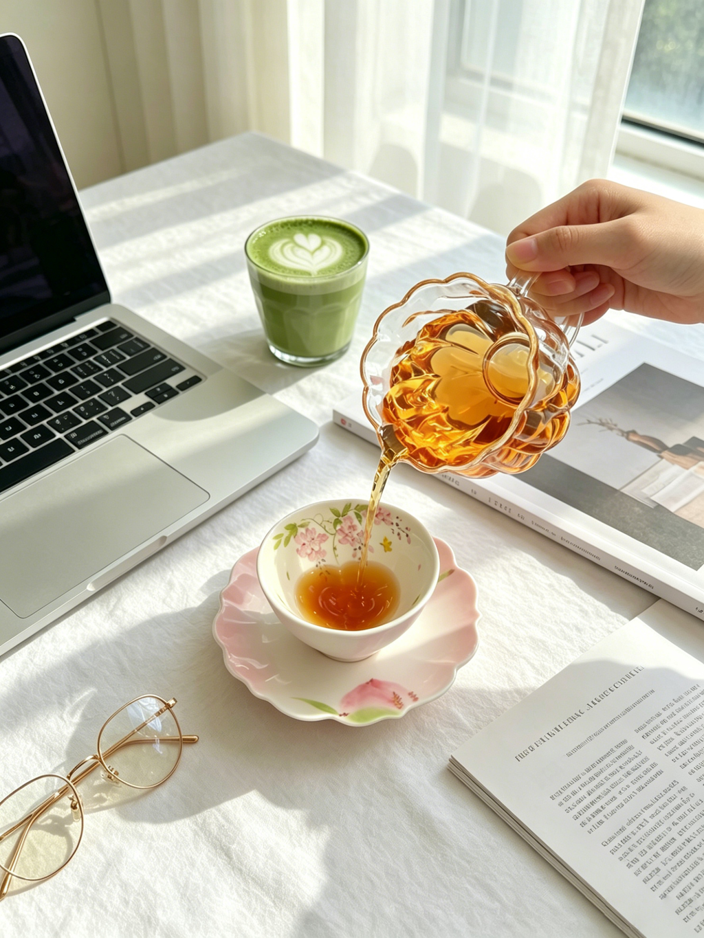 "Pour Your Heart Out" Artisan Tea Cup
