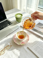 "Pour Your Heart Out" Artisan Tea Cup