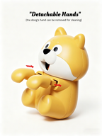 "Cooling Pup" 3-in-1 Meal & Travel Fan