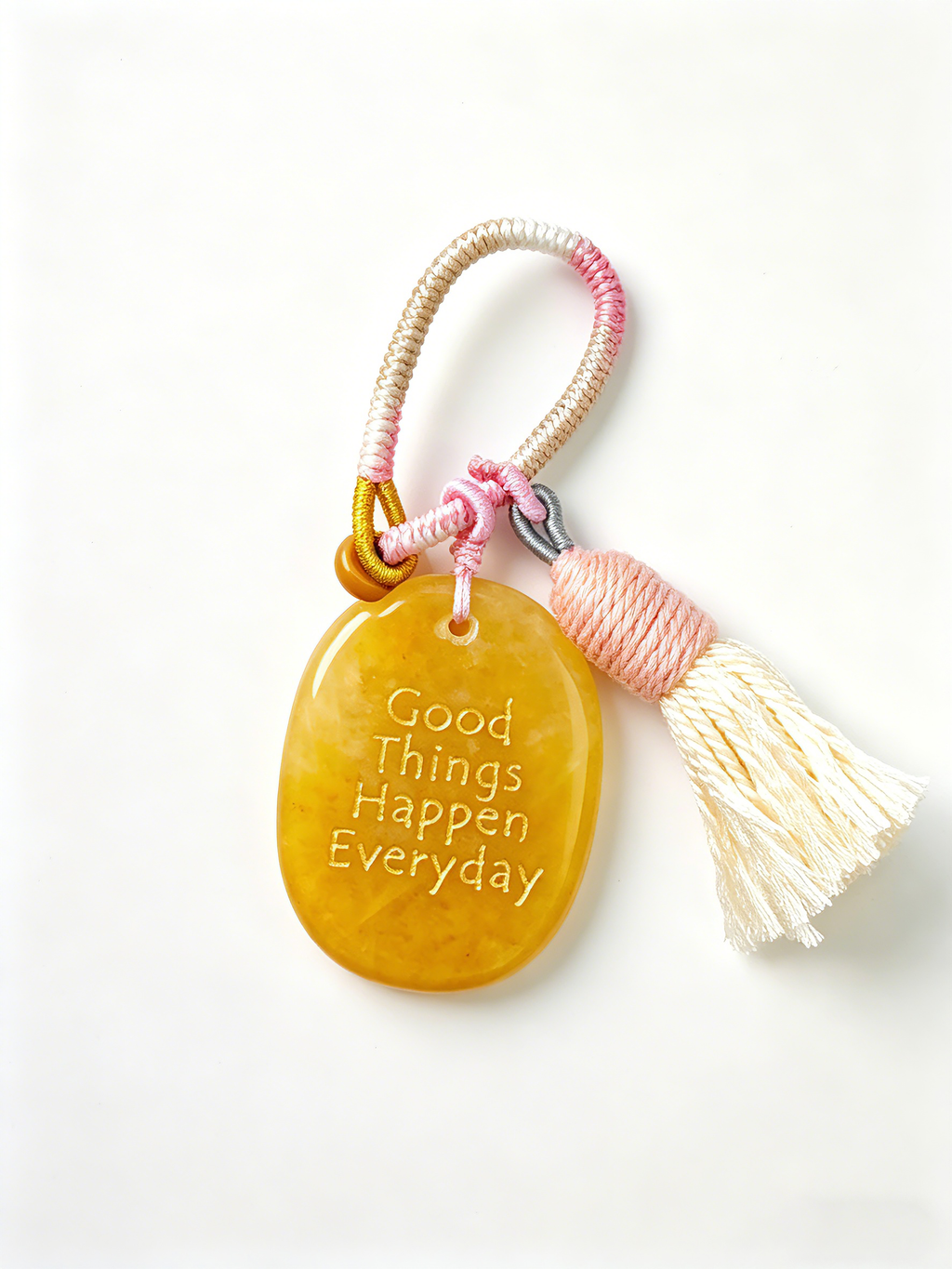 "Good Things Happen Everyday" Manifestation Stone