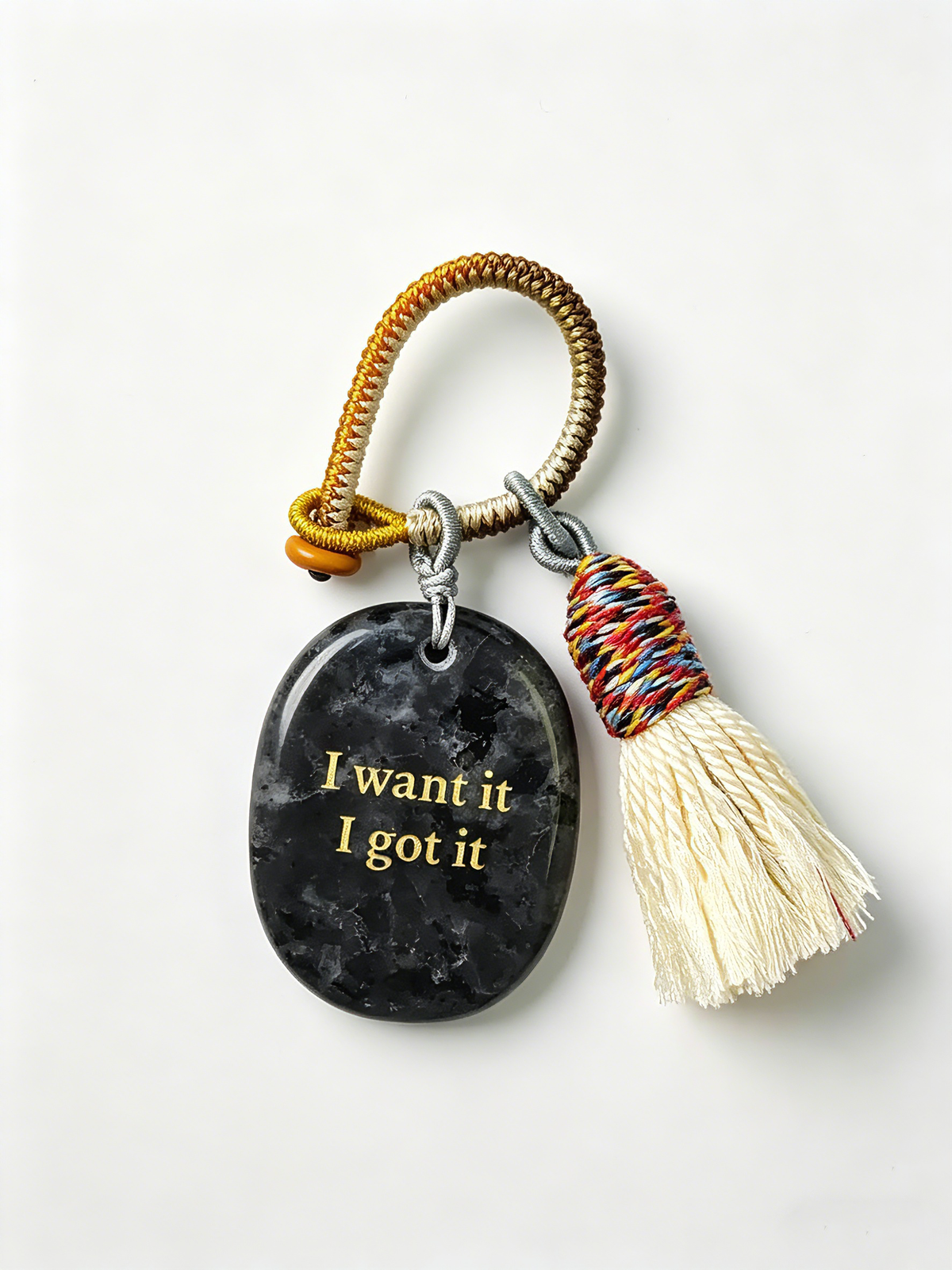 "I Want It, I Got It" Ambition Stone Charm