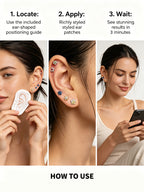 Starry Flutter Ear Patches (10 patches each box)