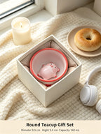 The "Bubble Breath" Zen Pig Tea Set