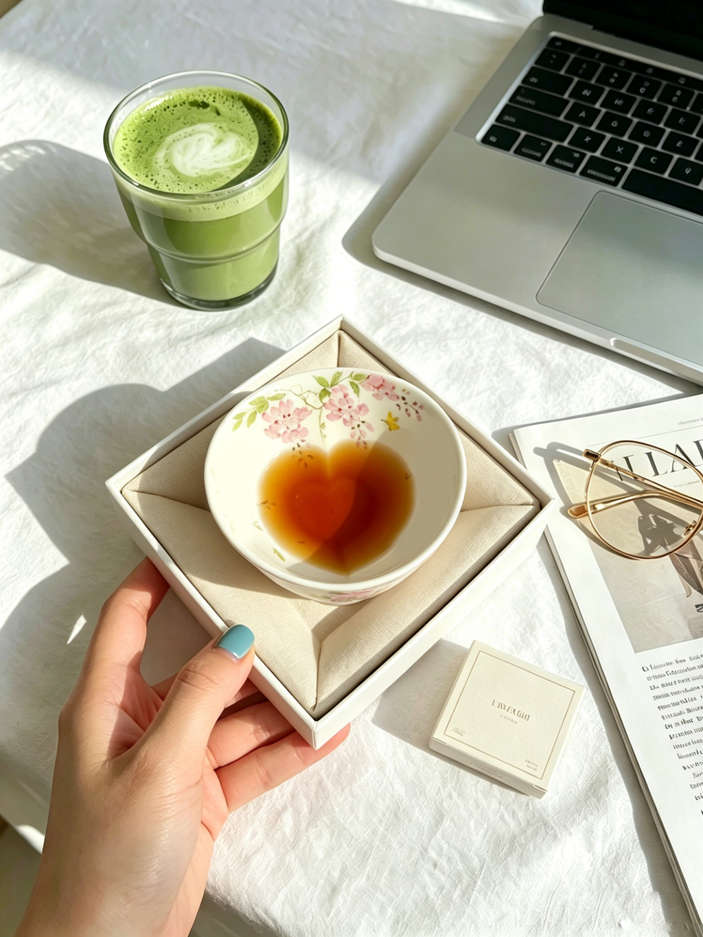 "Pour Your Heart Out" Artisan Tea Cup