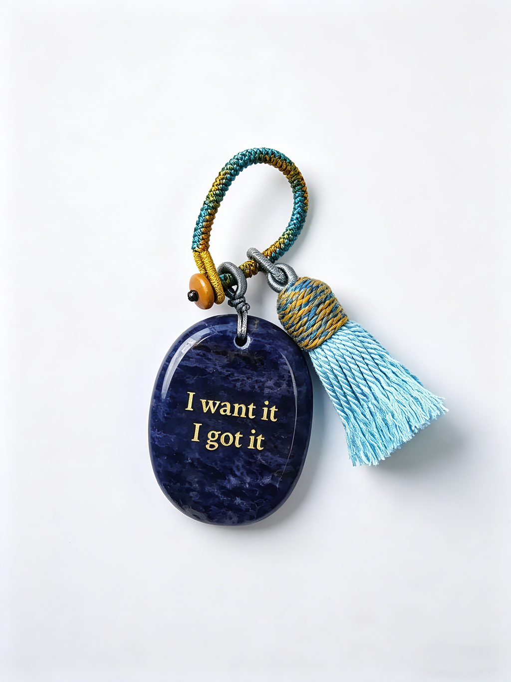 "I Want It, I Got It" Ambition Stone Charm