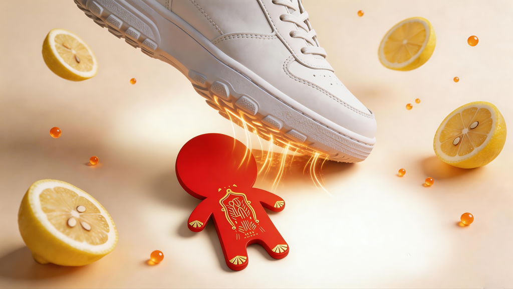 "Anti-Villain" Shoe Stickers